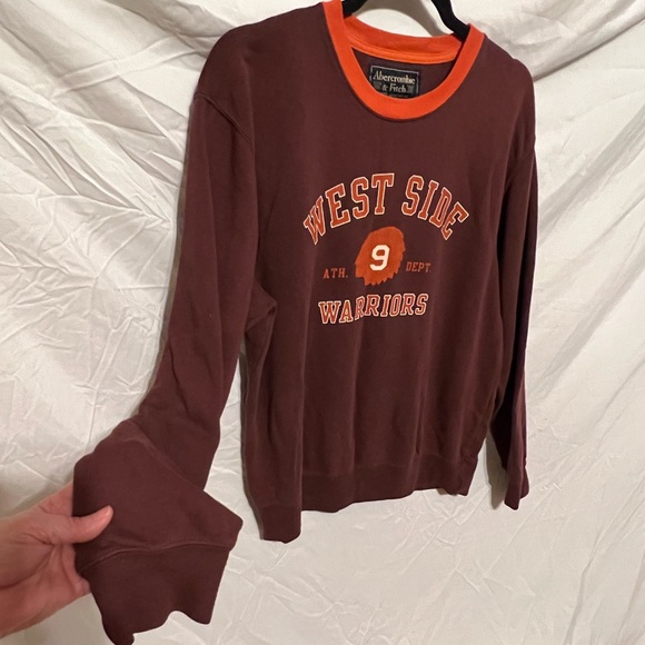 M Vintage Abercrombie & Fitch shirt Hip Hop Streetwear sweatshirt - Picture 5 of 9